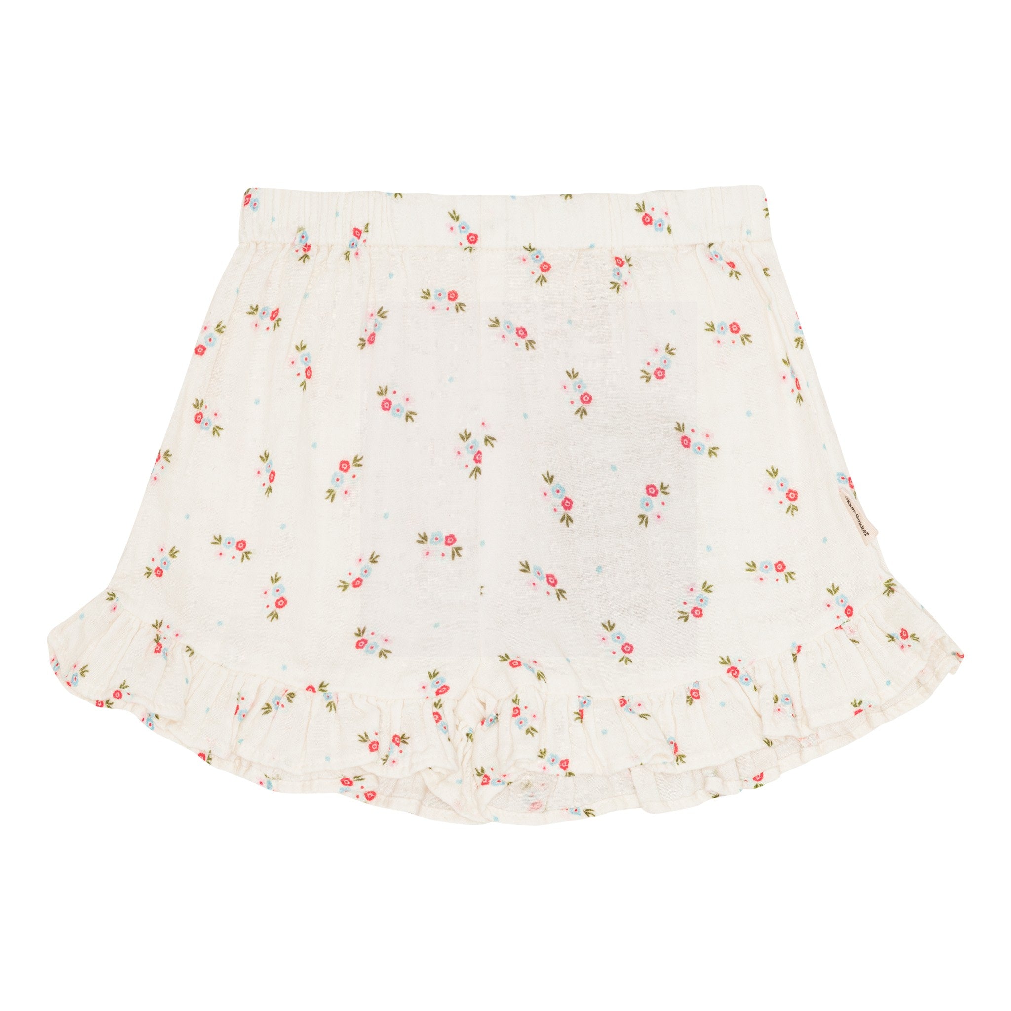 Muslin shorts - blue floral