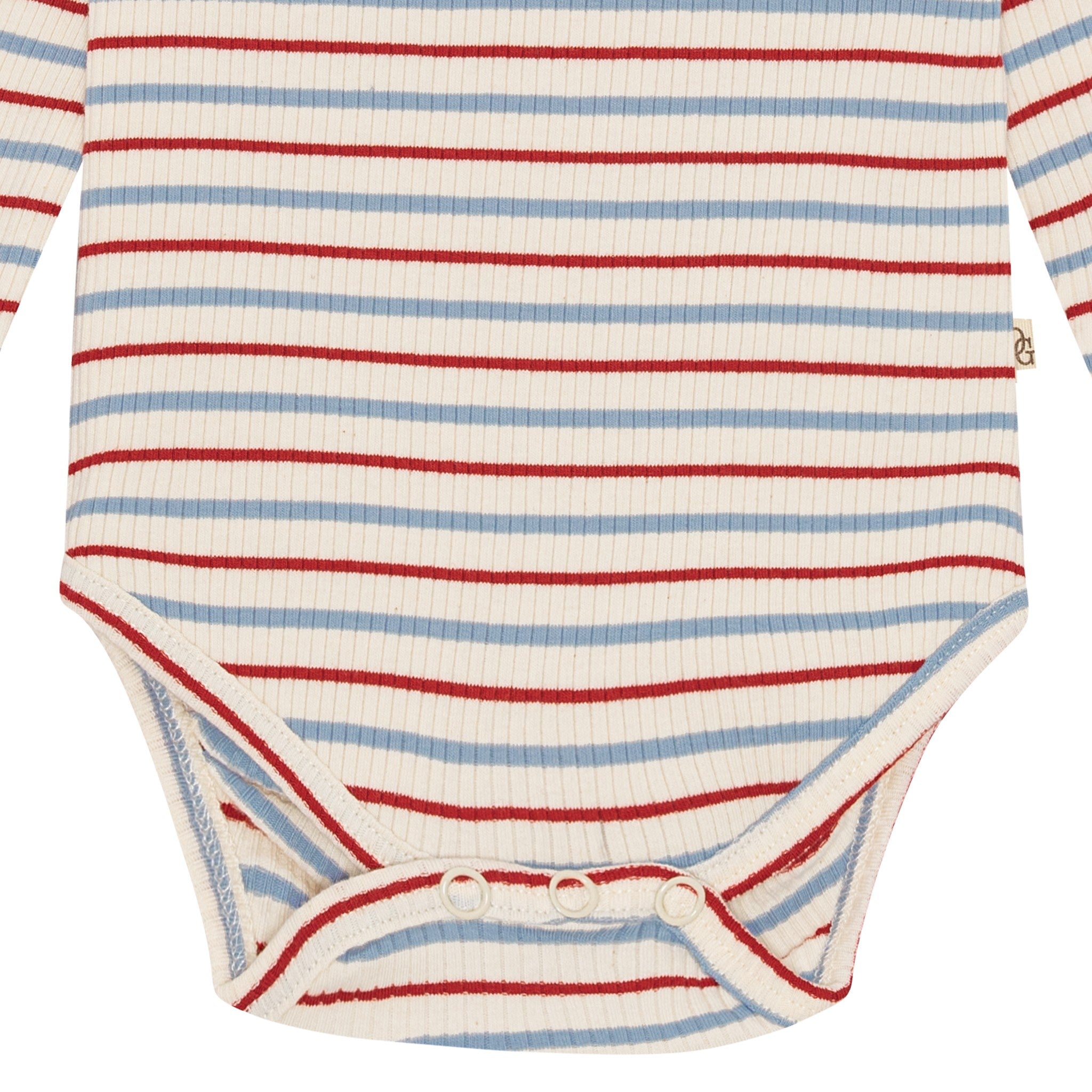 rib body - seaside stripe