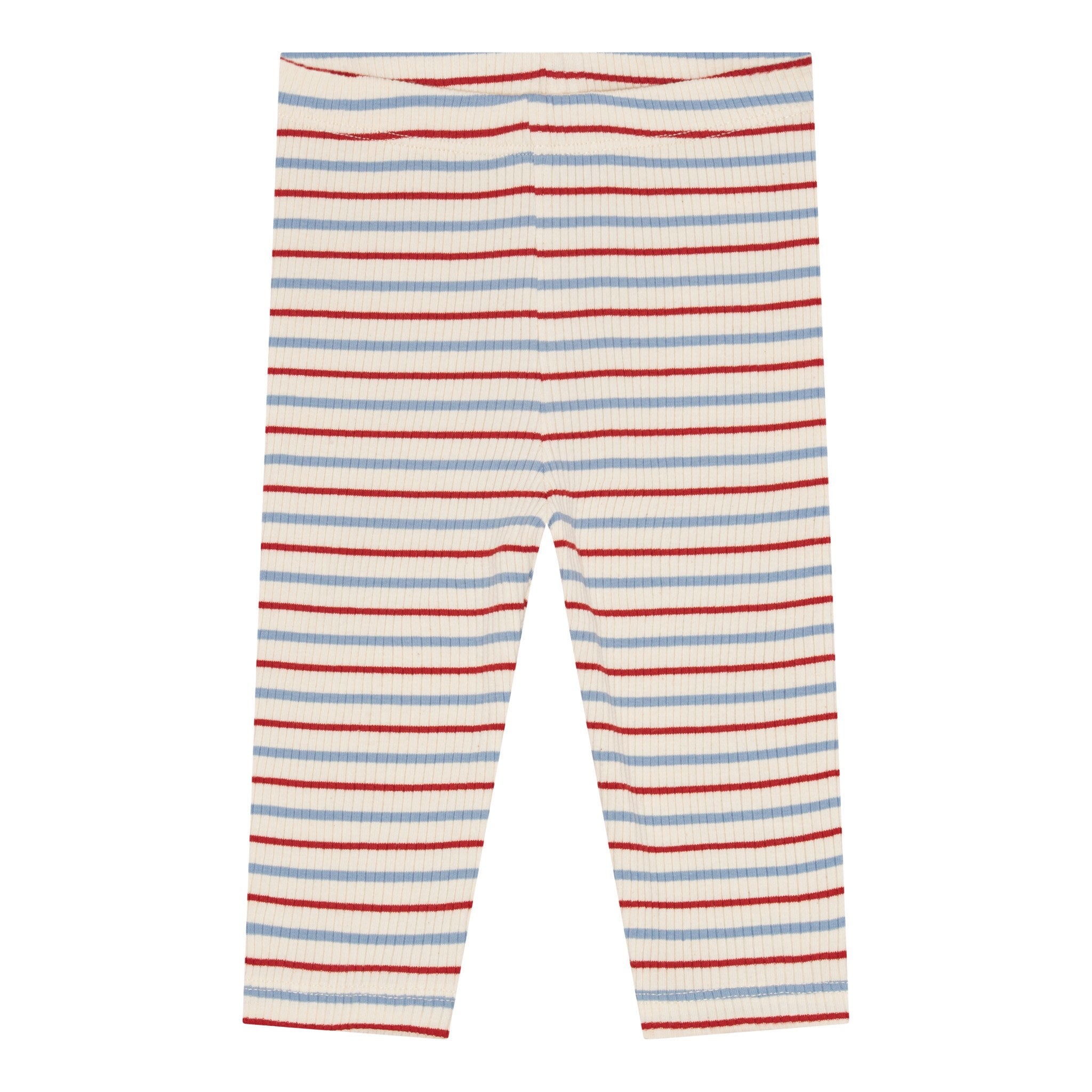 rib leggins - seaside stripe