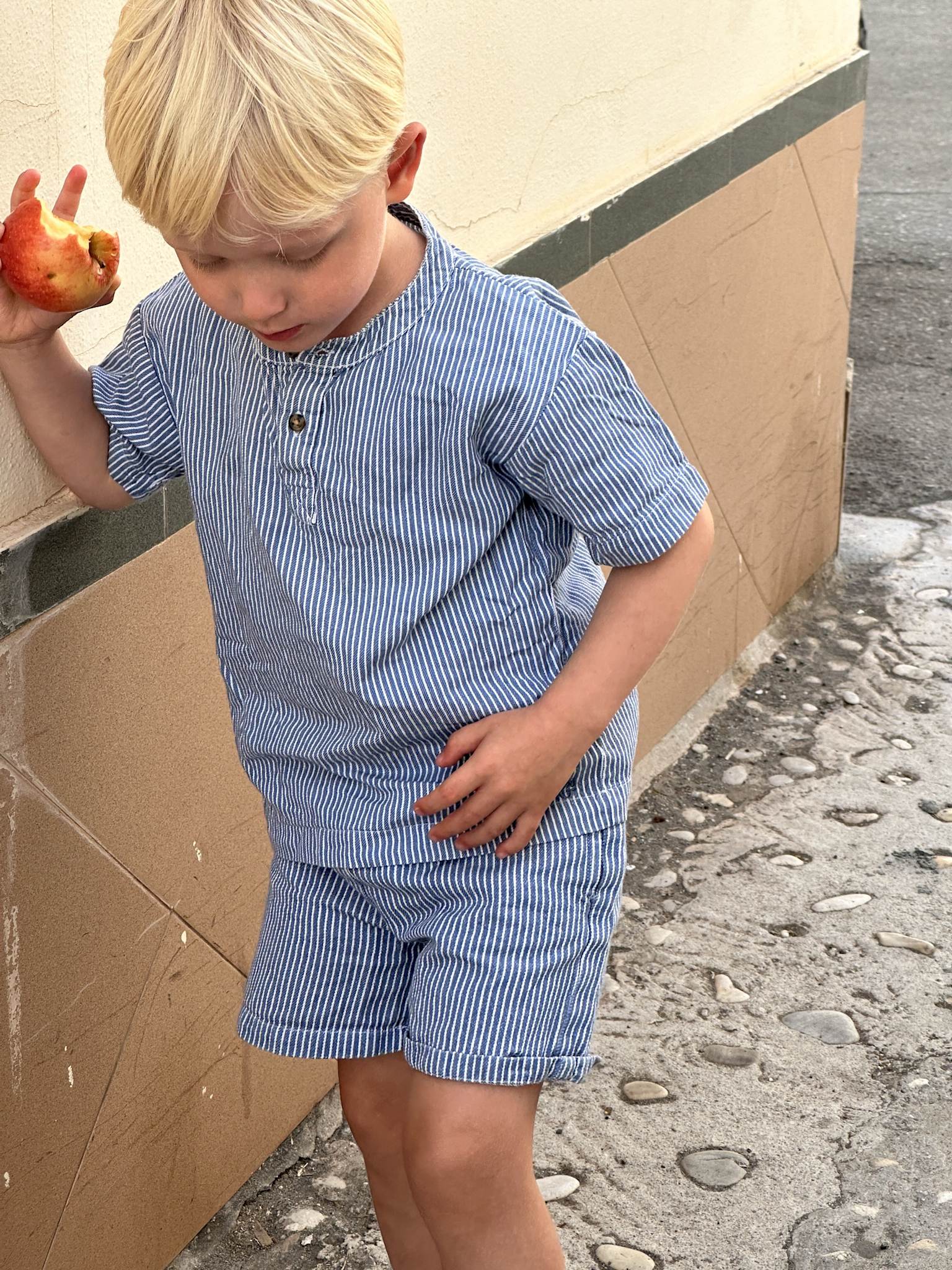 mælkedreng t shirt - blue