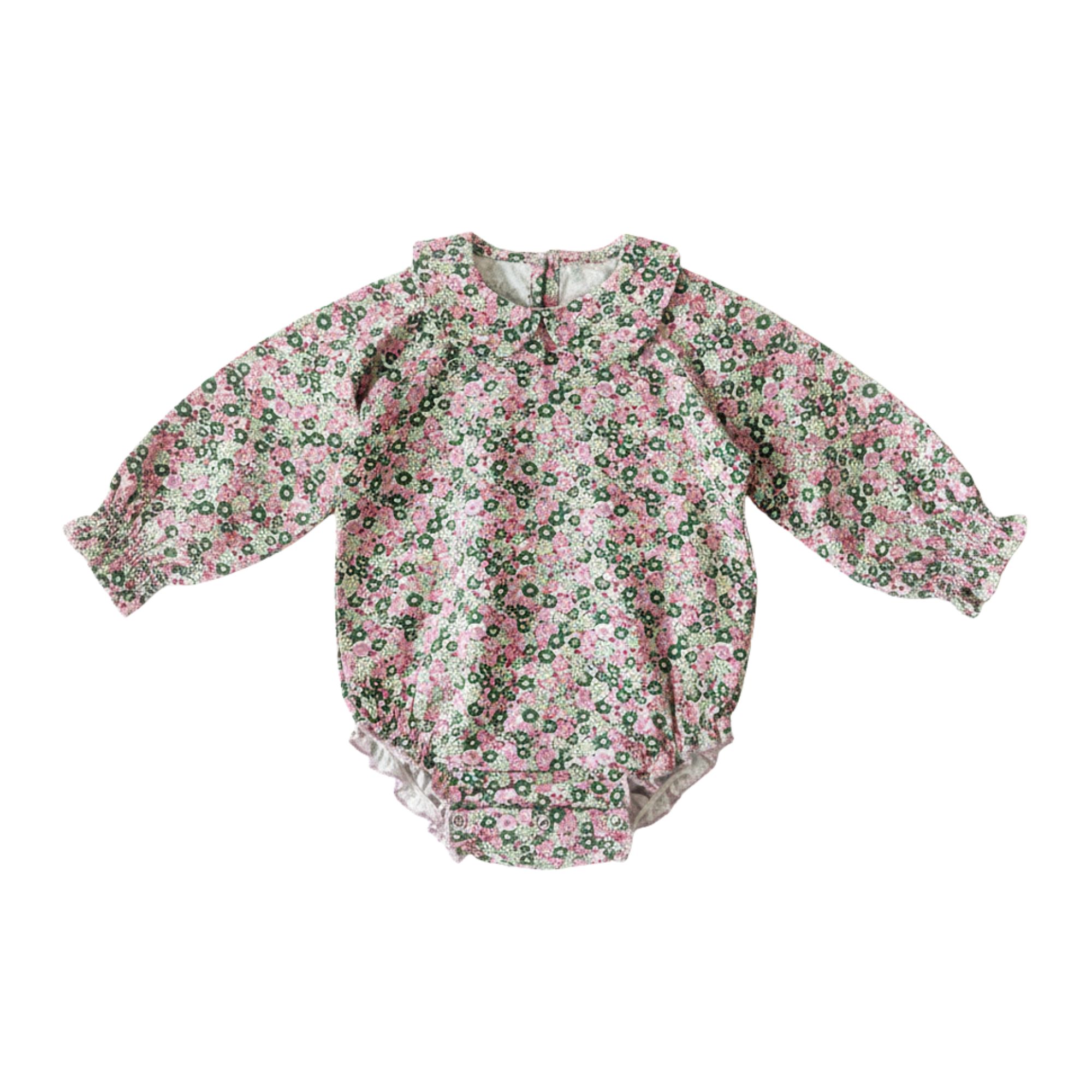 romper - poppy spring