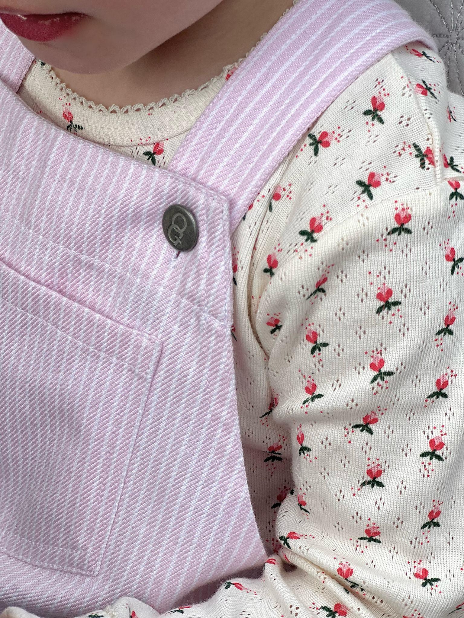 Milkboy Rosey striped overall Junior