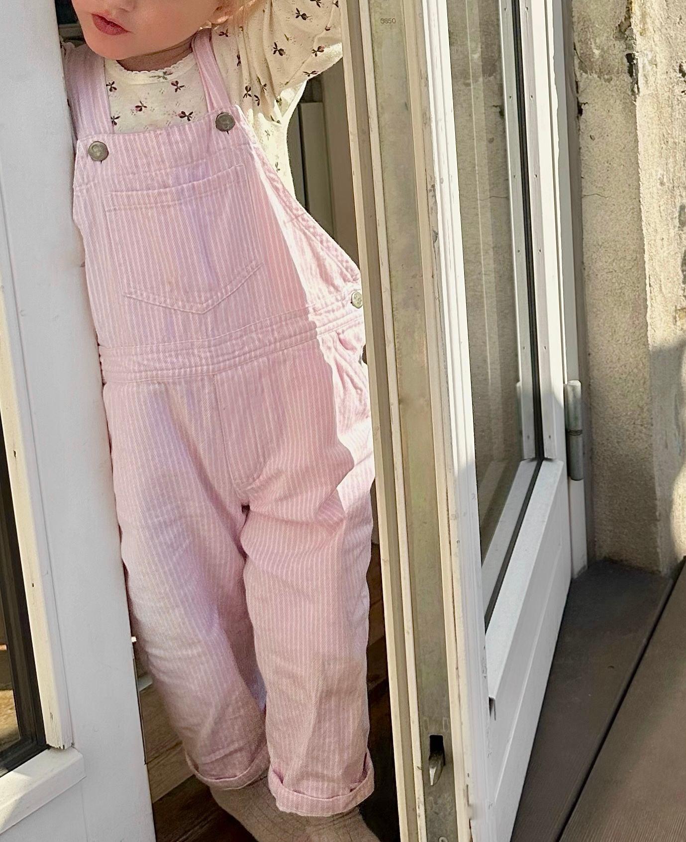 Milkboy Rosey striped overall Junior