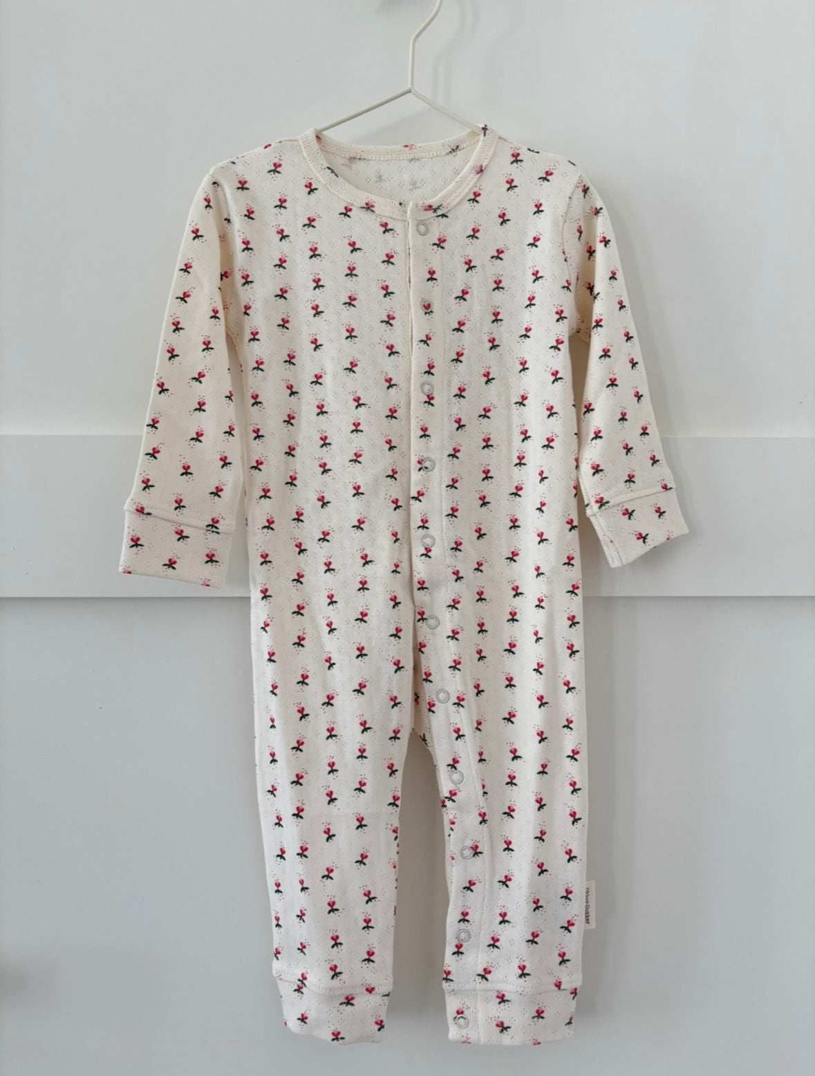 Onesie - fluffy bell red