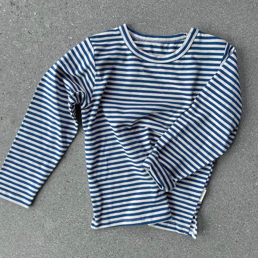 Kanva T-Shirt – Marineblau gestreift