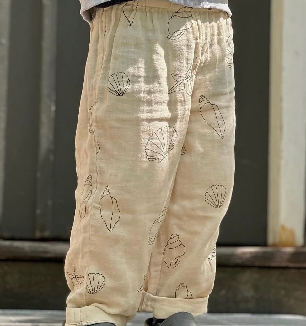 Seashell muslin bukser