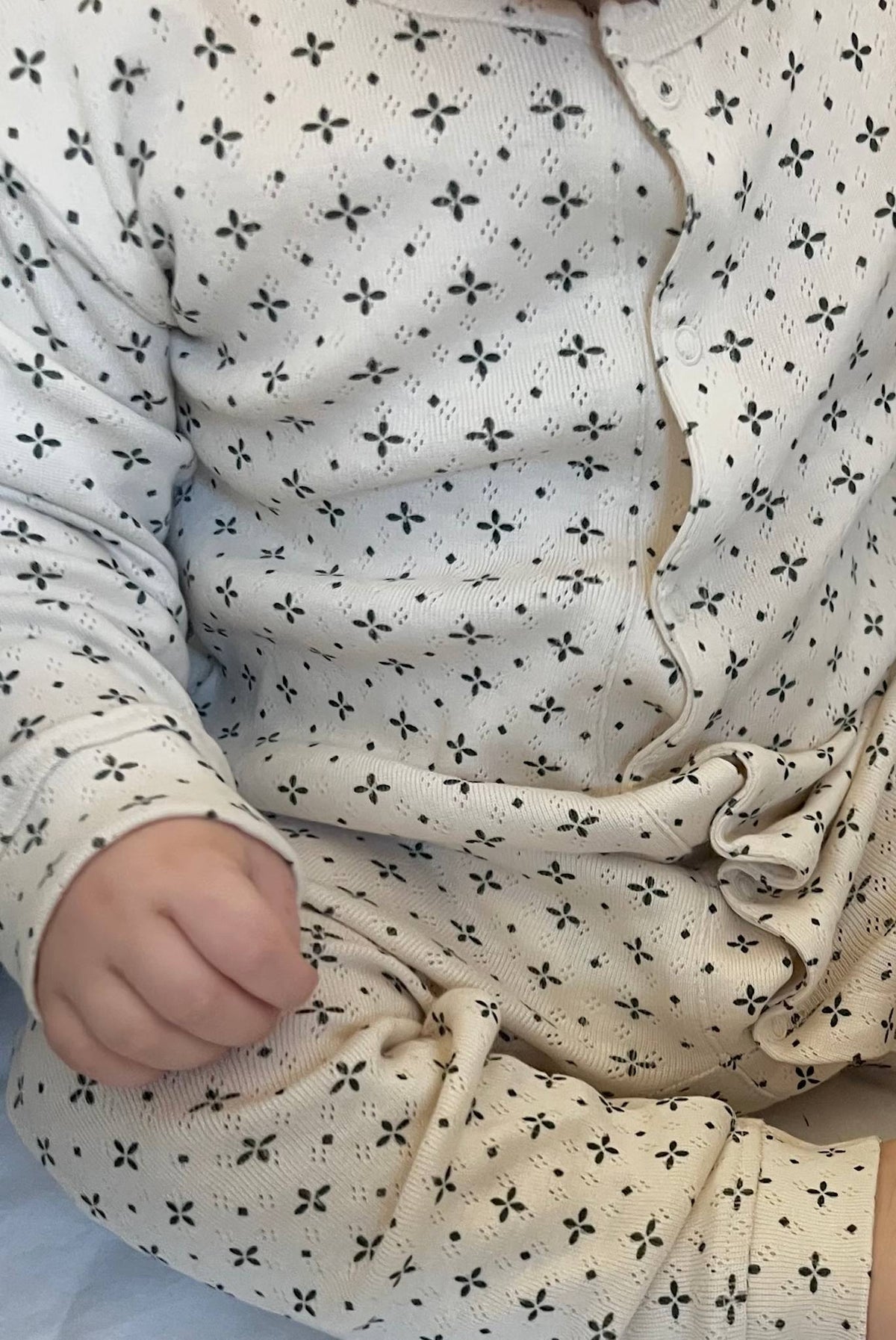 jersey onesie - little petals