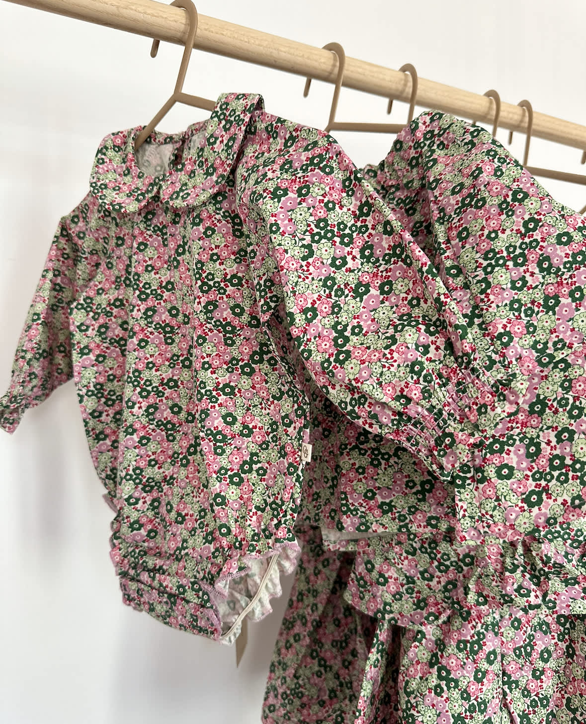 romper - poppy spring
