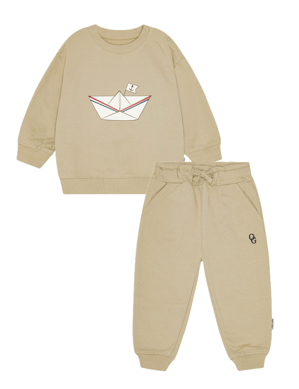 Summer sweat bukser - sand