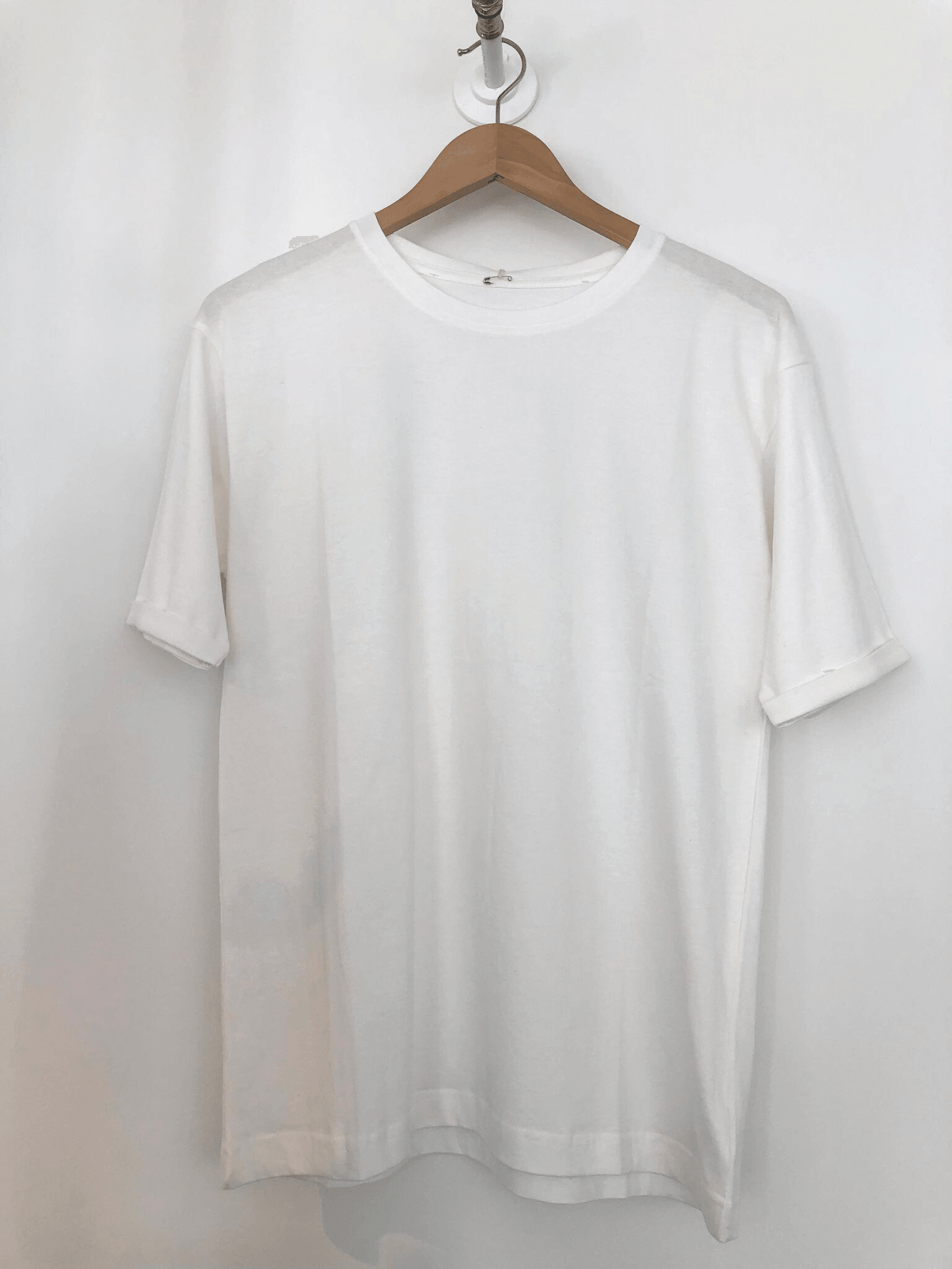 Damen T-Shirt Cremeweiß