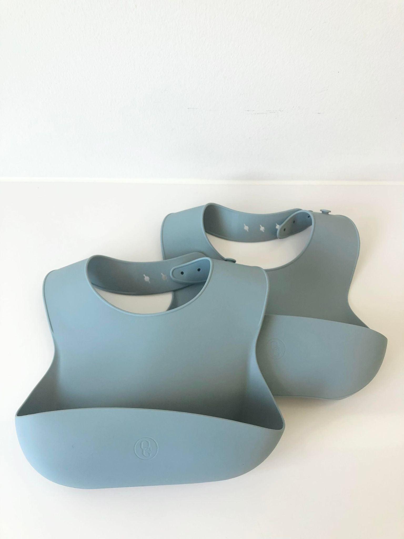2er-Pack Silikon-Lätzchen