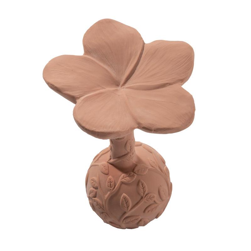 Beißring und Rassel aus Plumeria