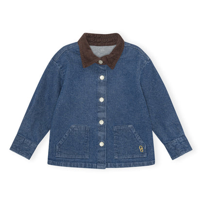 Denim Overshirt - washed blue