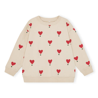 Sweatshirt - hearts on point