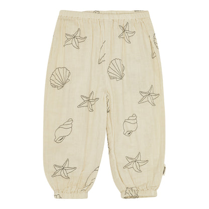 Seashell muslin baby bukser