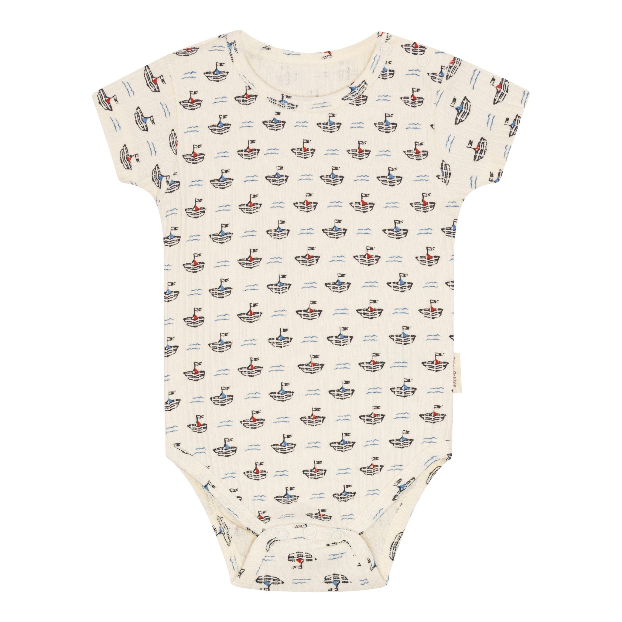 Oddy Kurzarm-Bootsripp-Body