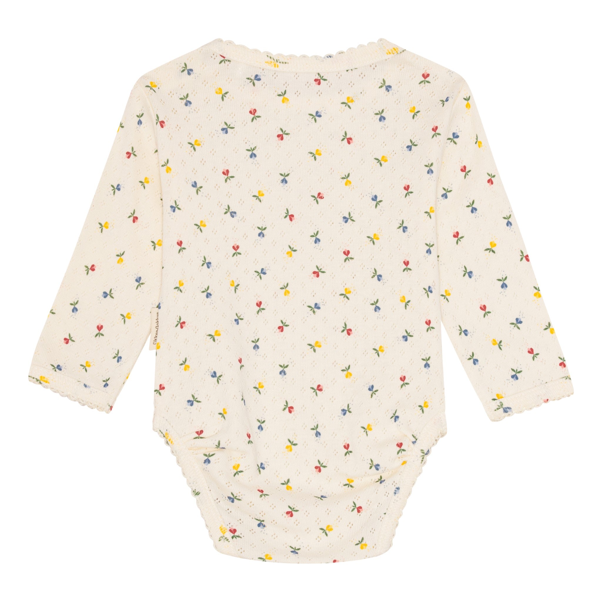 pointelle body - fluffy bell multi