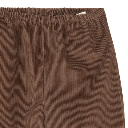 Fløjlsbukser baby - chocolate brown