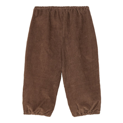 Fløjlsbukser baby - chocolate brown
