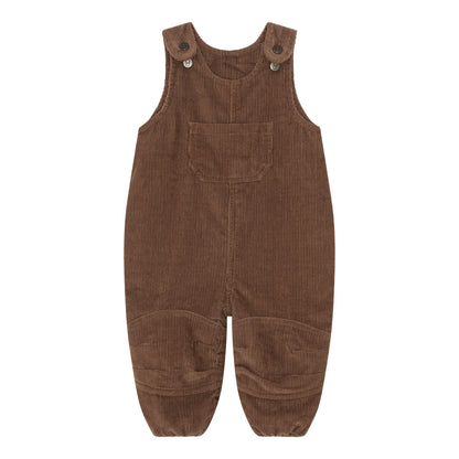 Fløjls overalls - chocolate brown