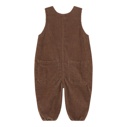 Fløjls overalls - chocolate brown