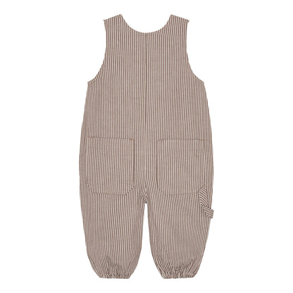 Baby overalls - milkboy brown