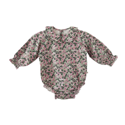 romper - poppy spring