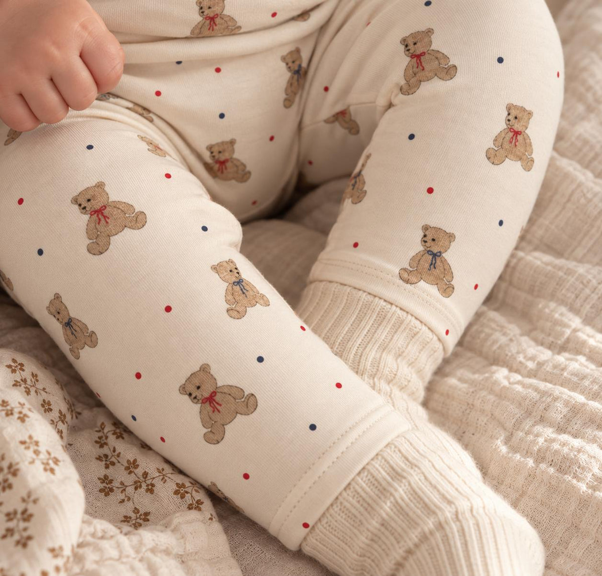 jersey leggings - teddy