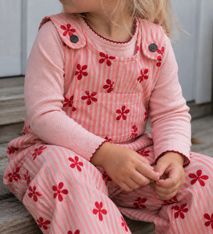 Baby overalls - milkboy flower