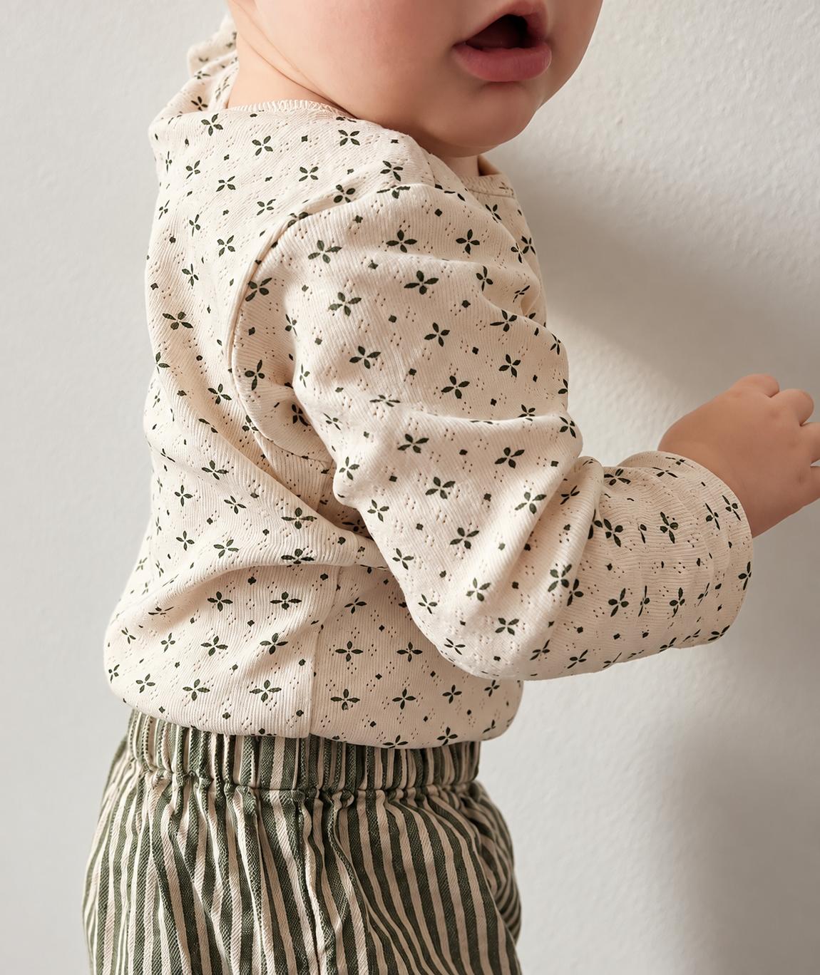 baby bukser -  milkboy green