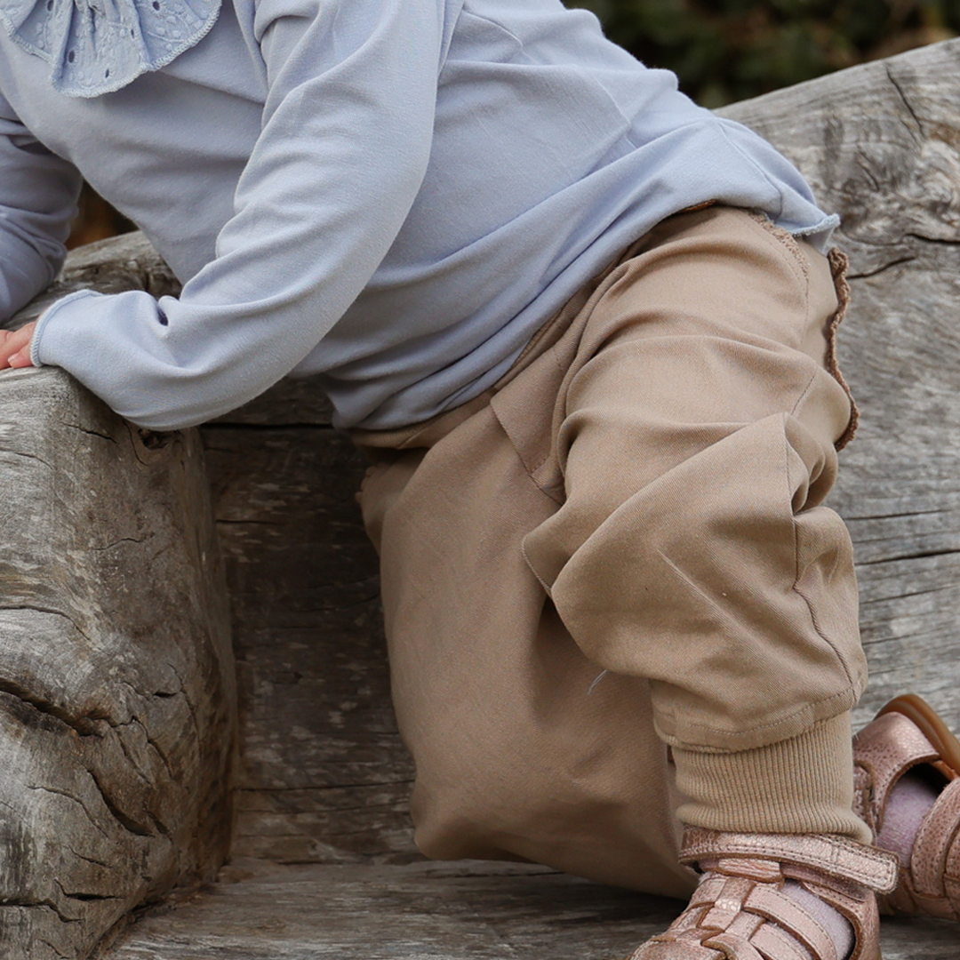 Basic-Babyhose aus Bio-Baumwolle - GOTS