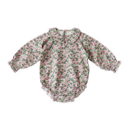 romper - poppy spring