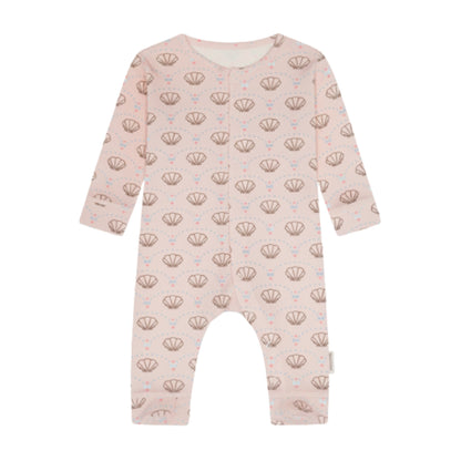 pointelle onesie - bow shell