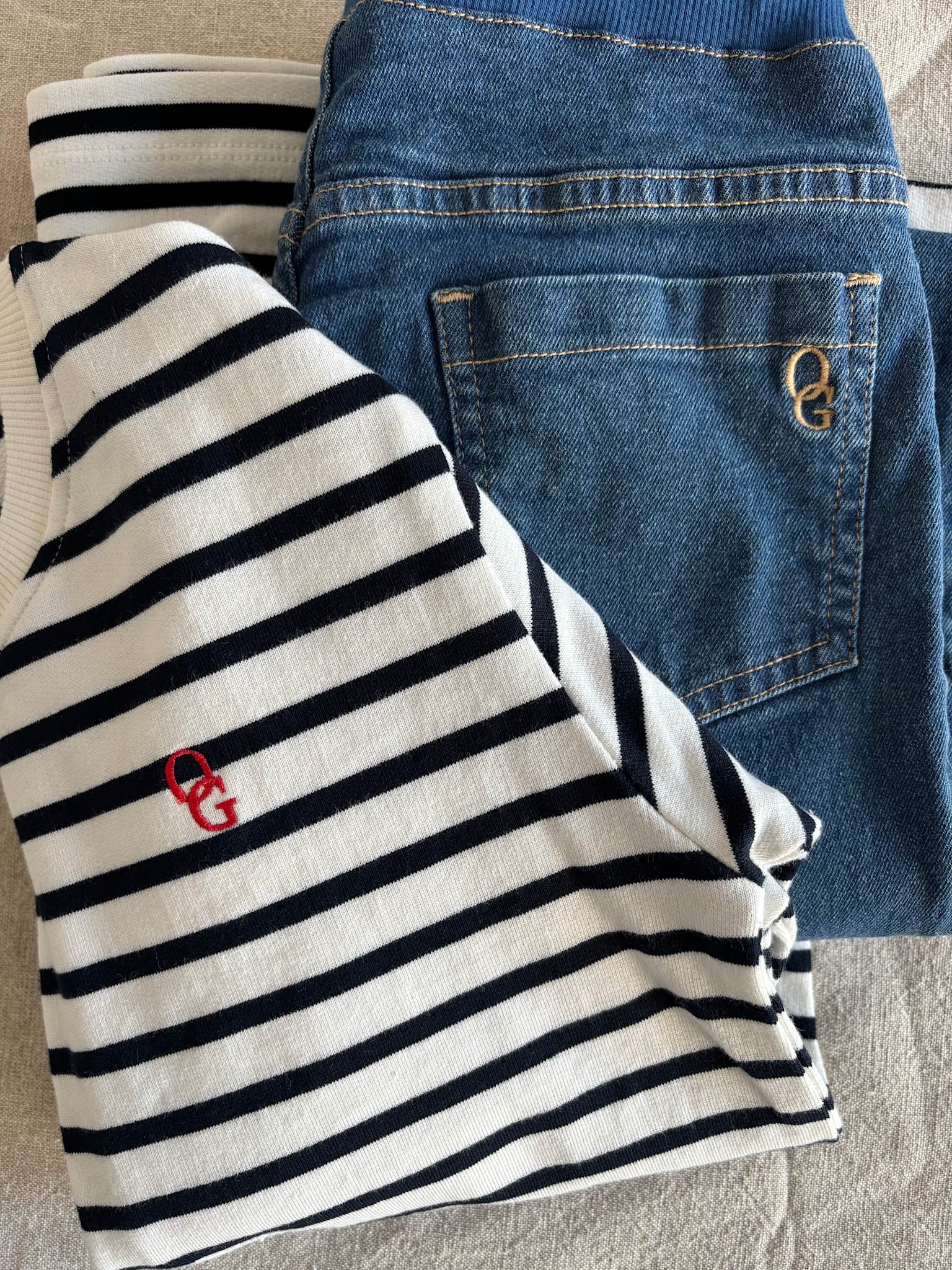 Pull up jeans