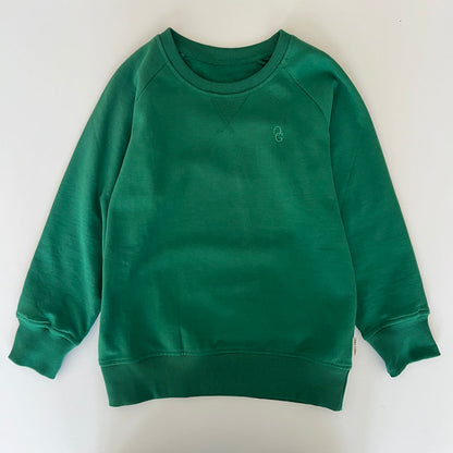 Nobel-Sweatshirt – klares Blau und Grasgrün