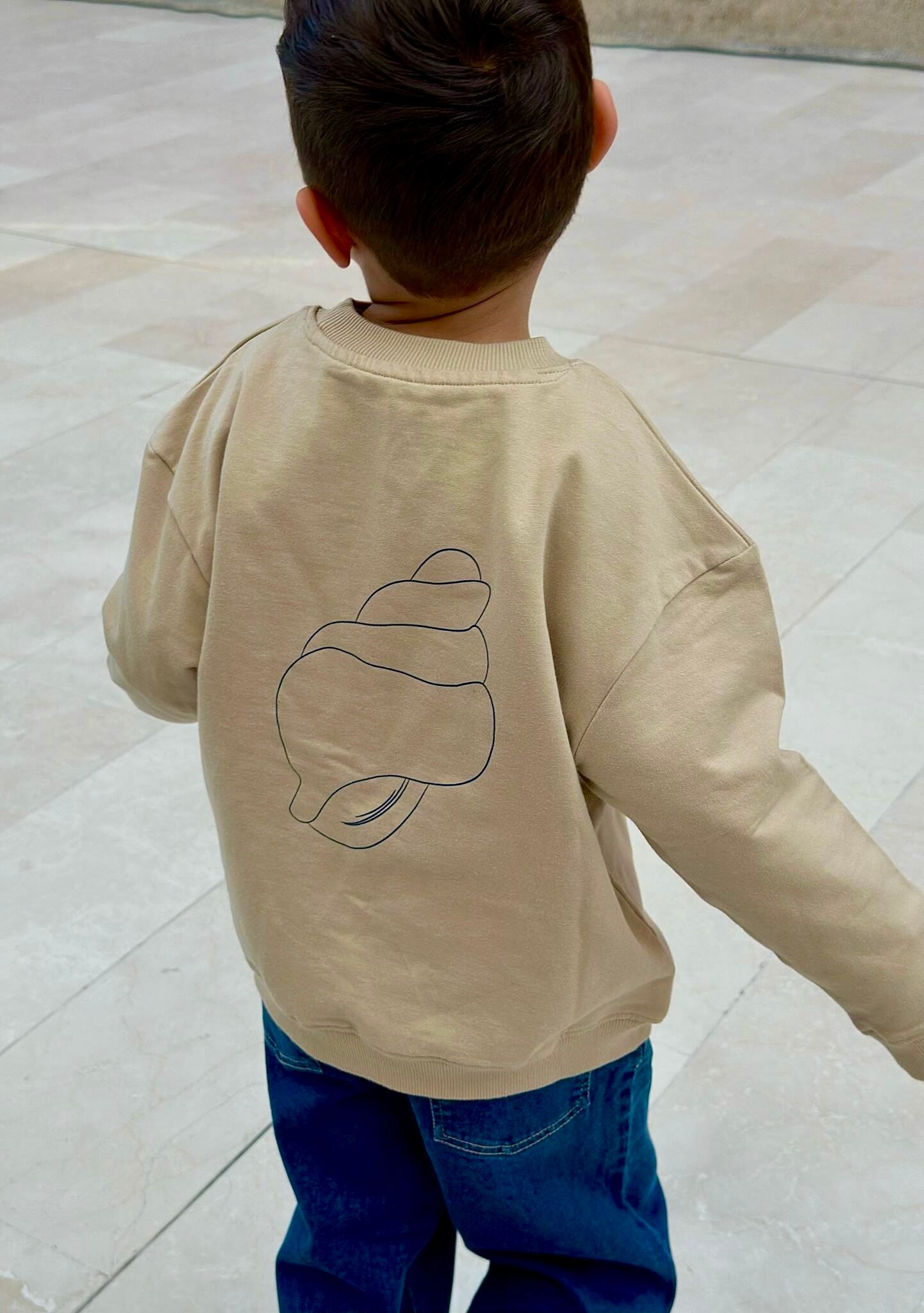 Seashell bluse - sweatshirt