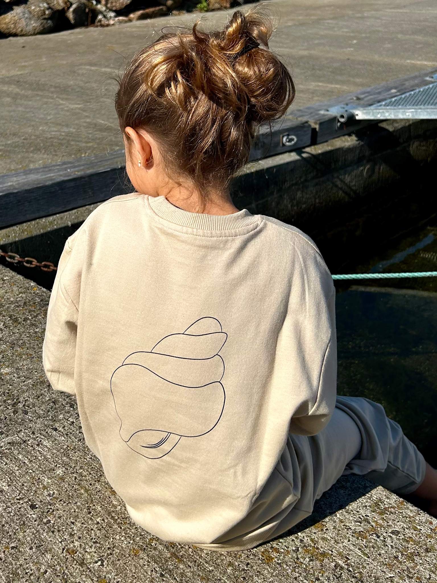 Seashell bluse - sweatshirt