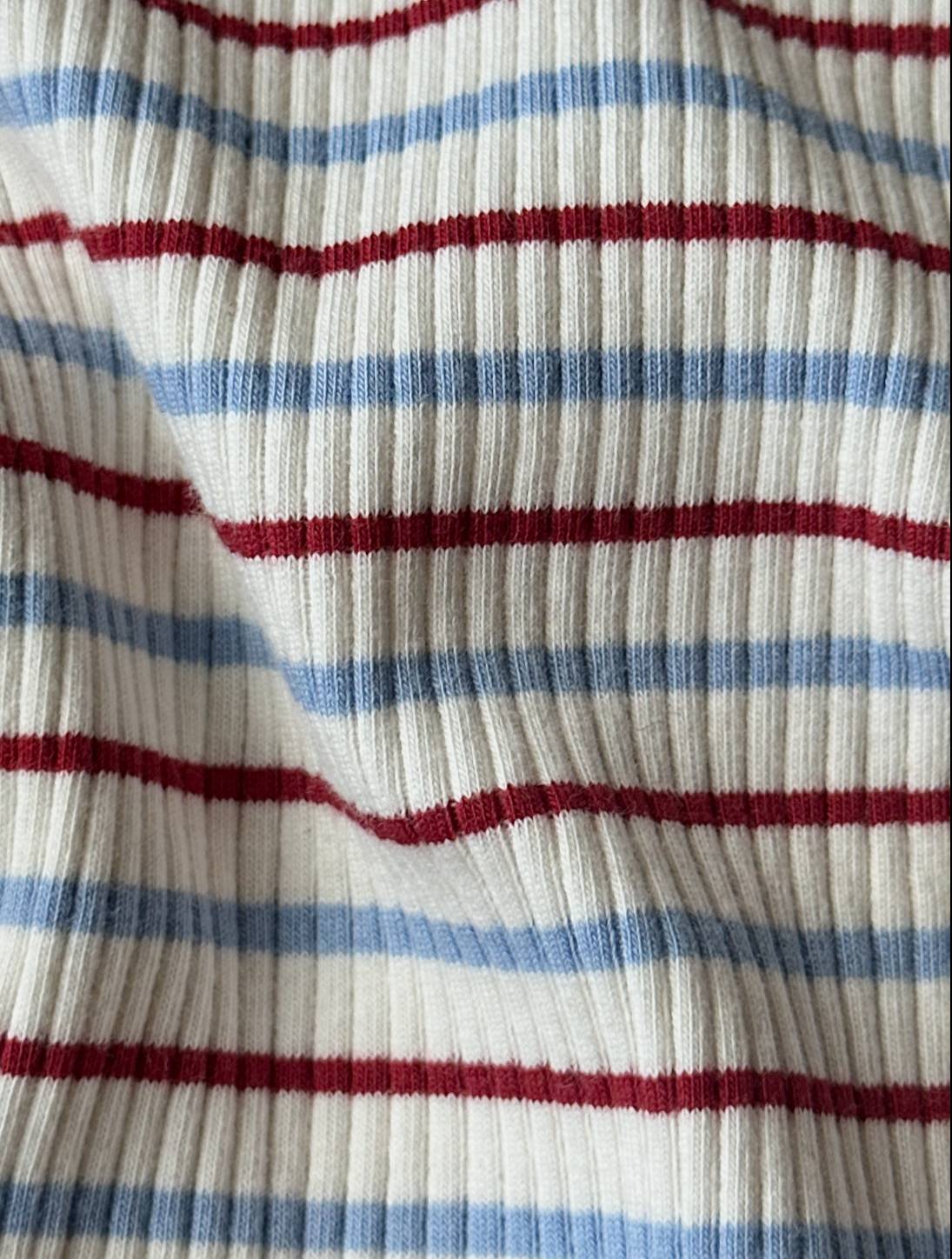 body kortærmet - seaside stripe