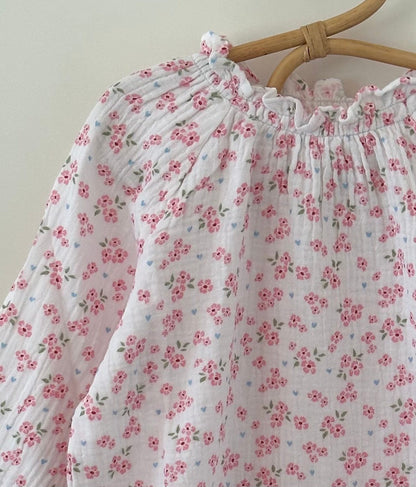 muslin bluse - blossom bliss