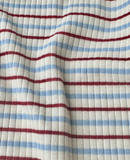 rib body - seaside stripe
