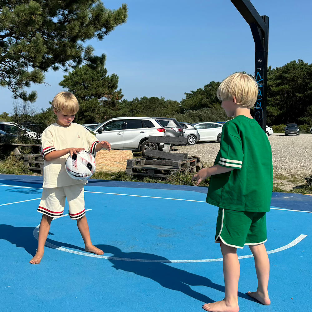 Summer sweat shorts - grøn