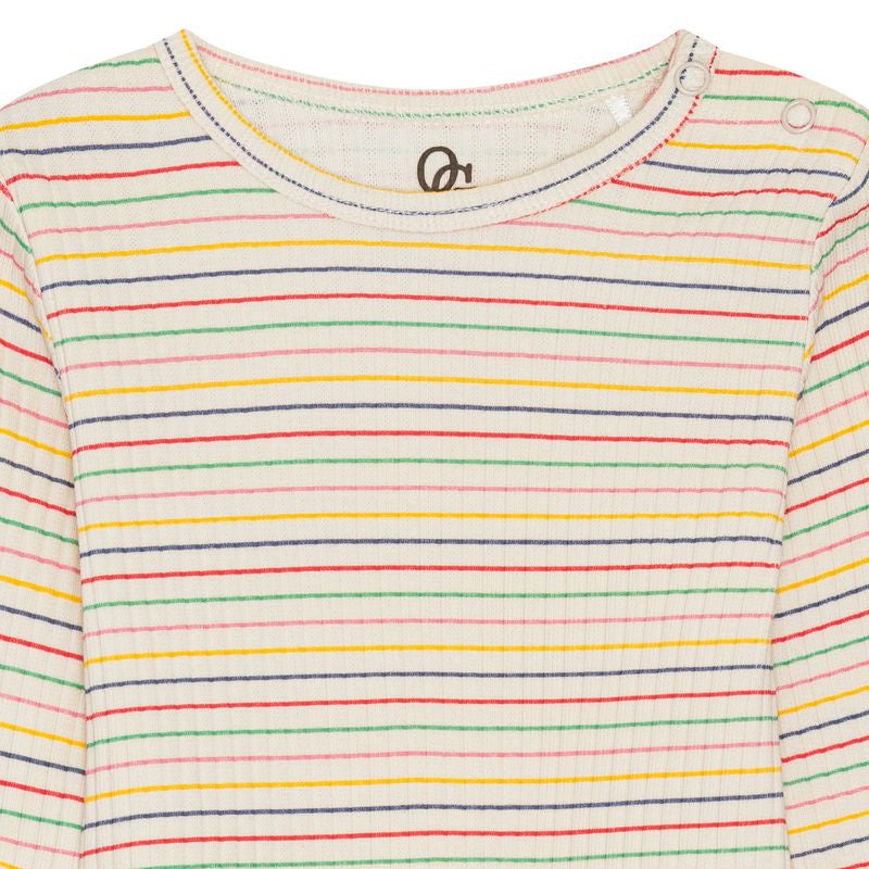 chunky rib body - rainbow stripes