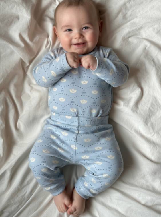 jersey leggings - mini marine
