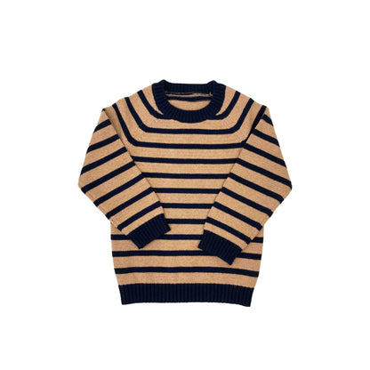 Pullover aus Merinowolle/Baumwolle