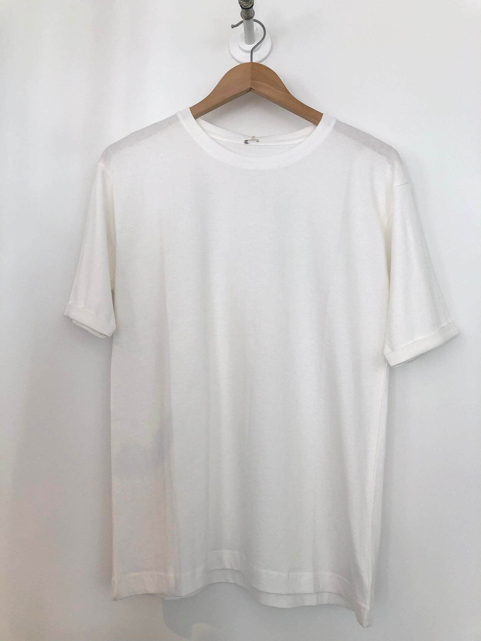 Damen T-Shirt Cremeweiß
