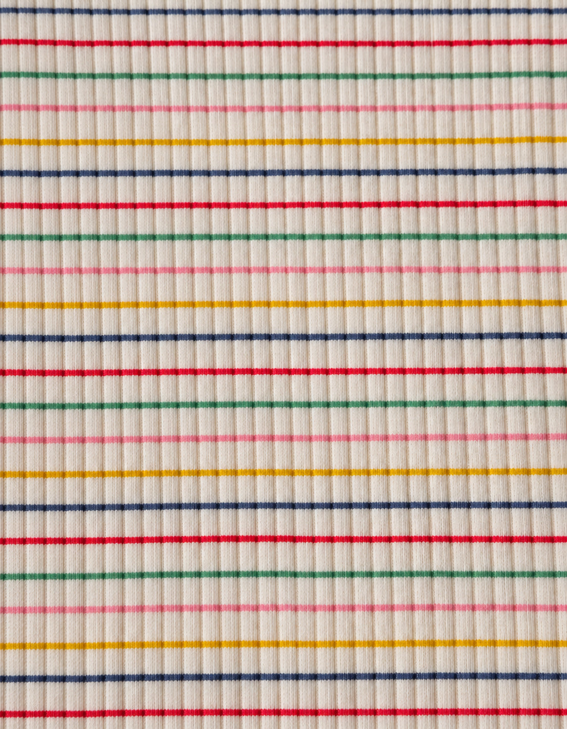 chunky rib leggings - rainbow stripes