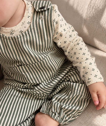 Baby overalls - milkboy green