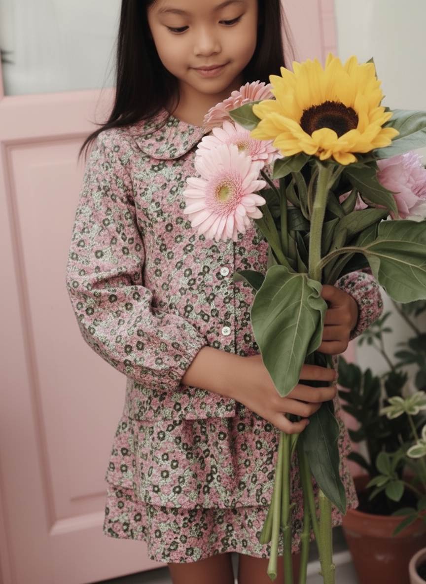 skjortebluse - poppy spring