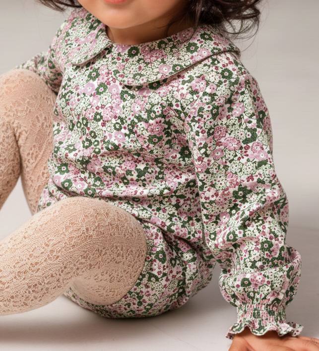 romper - poppy spring