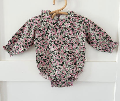 romper - poppy spring